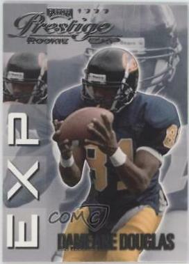 Dameane Douglas #EX25 Football Cards 1999 Playoff Prestige Exp