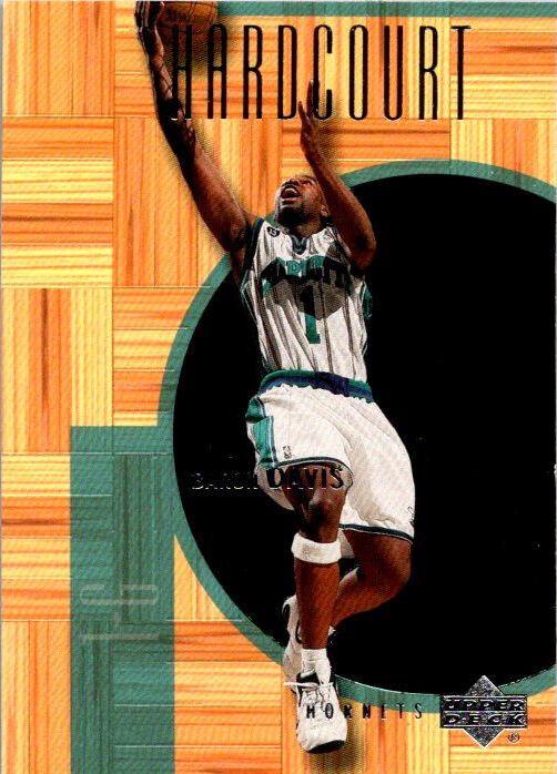 Baron Davis #6 Basketball Cards 2000 Upper Deck Hardcourt