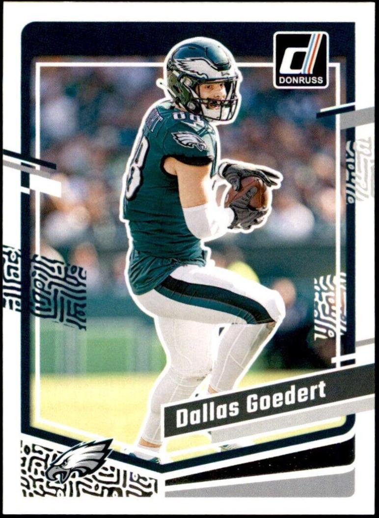 Dallas Goedert #238 2023 Panini Donruss Football