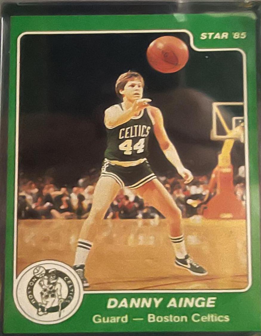 Danny Ainge #2 Basketball Cards 1984 Star