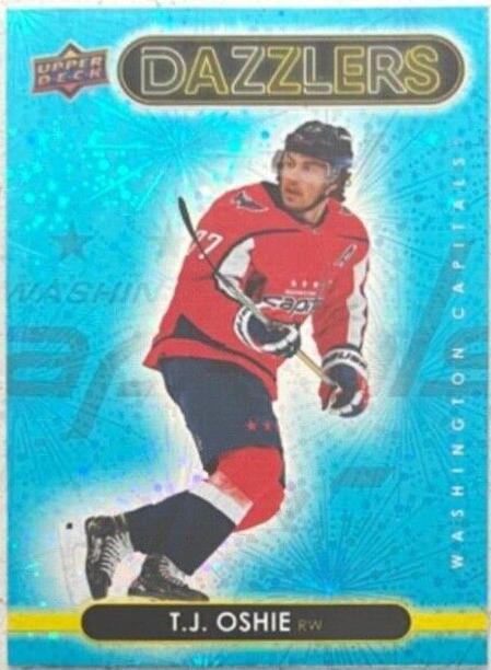 T. J. Oshie #DZ-98 2021 Upper Deck Dazzlers Hockey