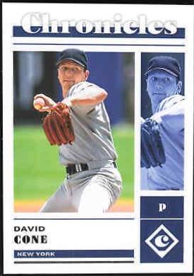 David Cone #3 Baseball Cards 2023 Panini Chronicles
