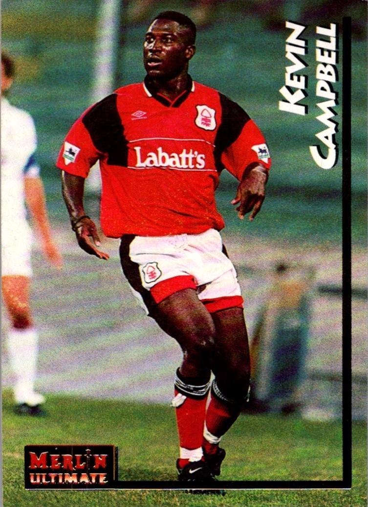 Kevin Campbell #158 1995 Merlin Ultimate Soccer