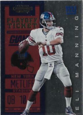 Eli Manning [Playoff Ticket] #63
