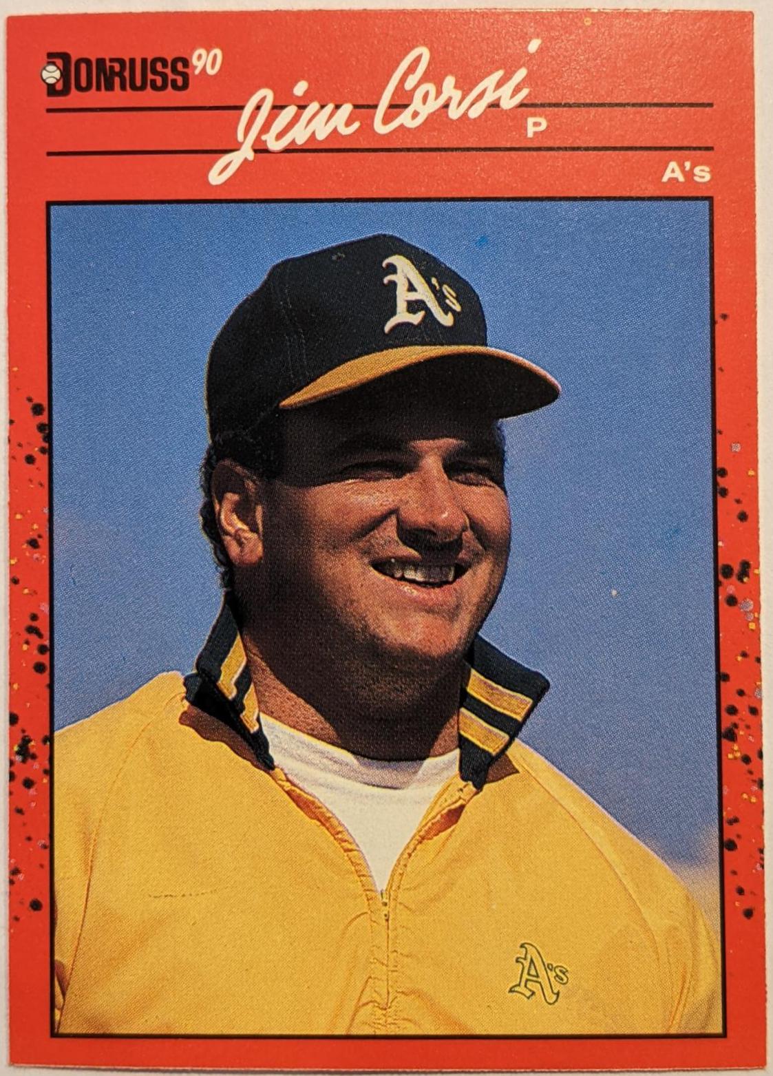 Jim Corsi (1990 Donruss)