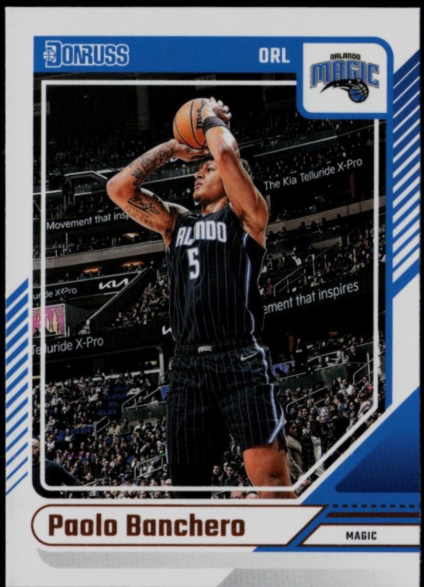 Paolo Banchero #2 Basketball Cards 2024 Panini Donruss