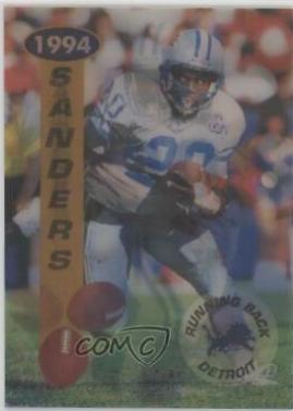 Barry Sanders #12 Football Cards 1994 Sportflics