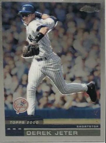 Derek Jeter #15 Baseball Cards 2000 Topps Chrome