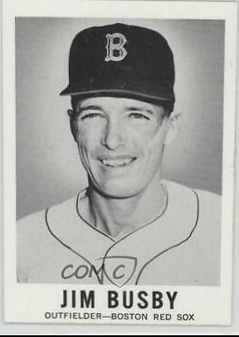 Jim Busby #11 Baseball Cards 1960 Leaf