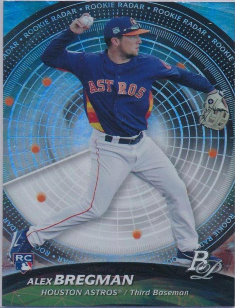 Alex Bregman #RR-AB Baseball Cards 2017 Bowman Platinum Rookie Radar
