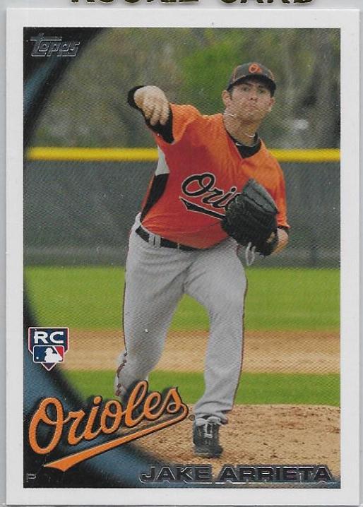 Jake Arrieta #US251 Baseball Cards 2010 Topps Update