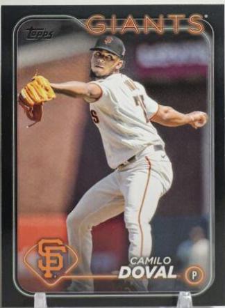 Camilo Doval [Black] (2024 Topps)