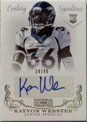 Kayvon Webster [Autograph Gold] #318