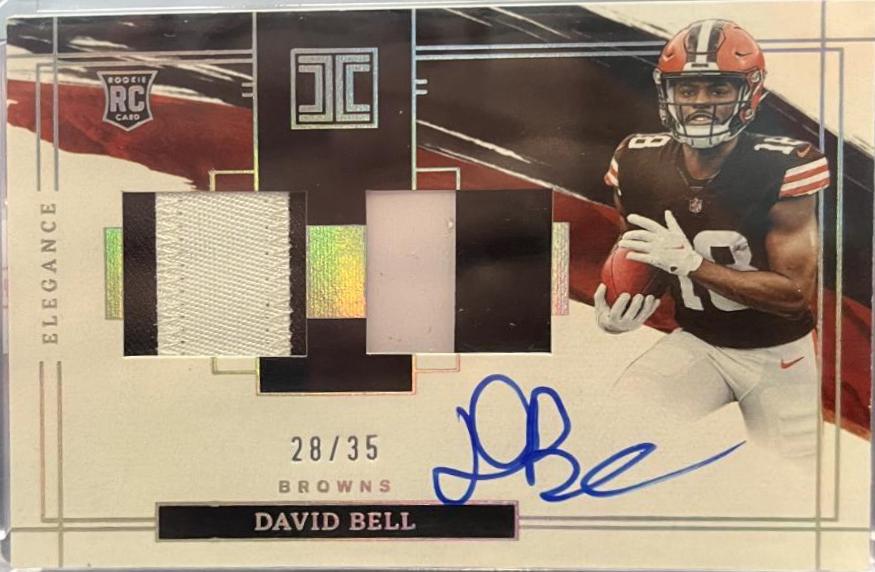 David Bell #133 2022 Panini Impeccable Football