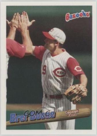 Bret Boone #47 Baseball Cards 1996 Bazooka