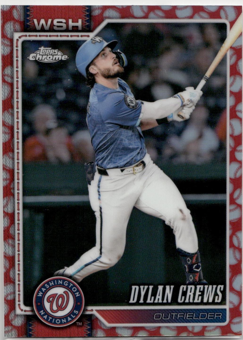 2026 Dylan Crews [Baseball Seams Refractor] #54
