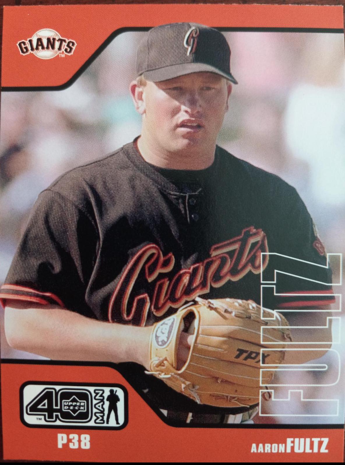 Aaron Fultz #769 Baseball Cards 2002 Upper Deck 40 Man