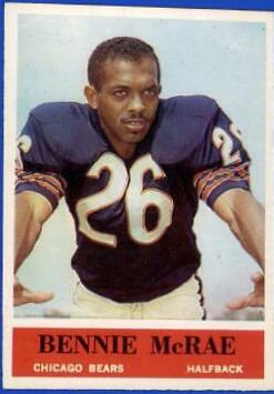 Bennie McRae #21 Football Cards 1964 Philadelphia