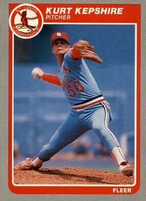 Kurt Kepshire #230 Baseball Cards 1985 Fleer