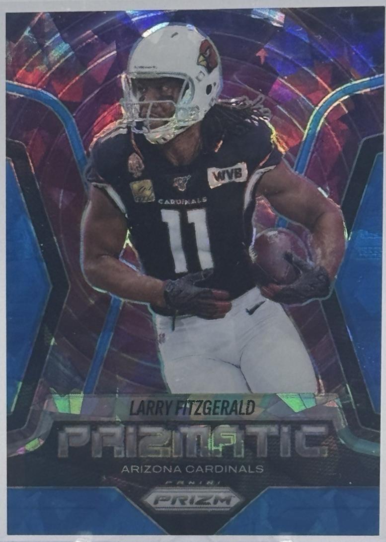 Larry Fitzgerald [Blue Ice] #14 Prices | 2025 Panini Prizm