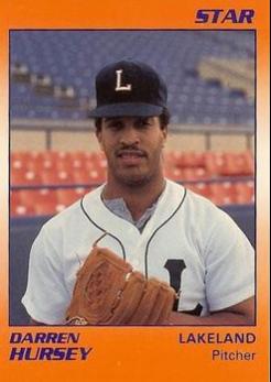 Darren Hursey #13 Baseball Cards 1990 Star Lakeland Tigers