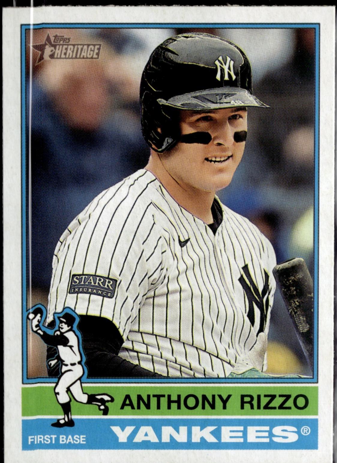 Anthony Rizzo #302 Baseball Cards 2025 Topps Heritage