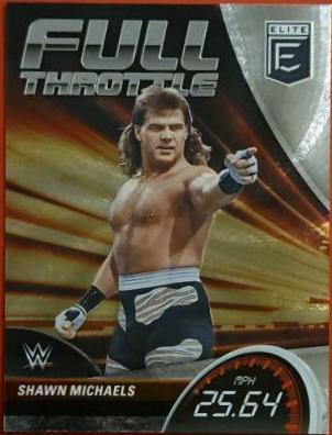 Shawn Michaels #3 Wrestling Cards 2023 Donruss Elite WWE Full Throttle