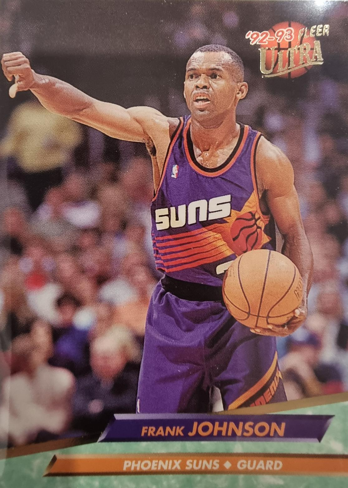 Frank Johnson #339 Basketball Cards 1992 Ultra