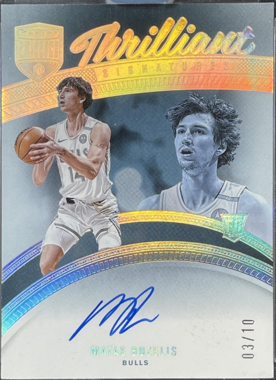Matas Buzelis #1 2024-25 Panini Eminence Basketball Thrilliant Signatures