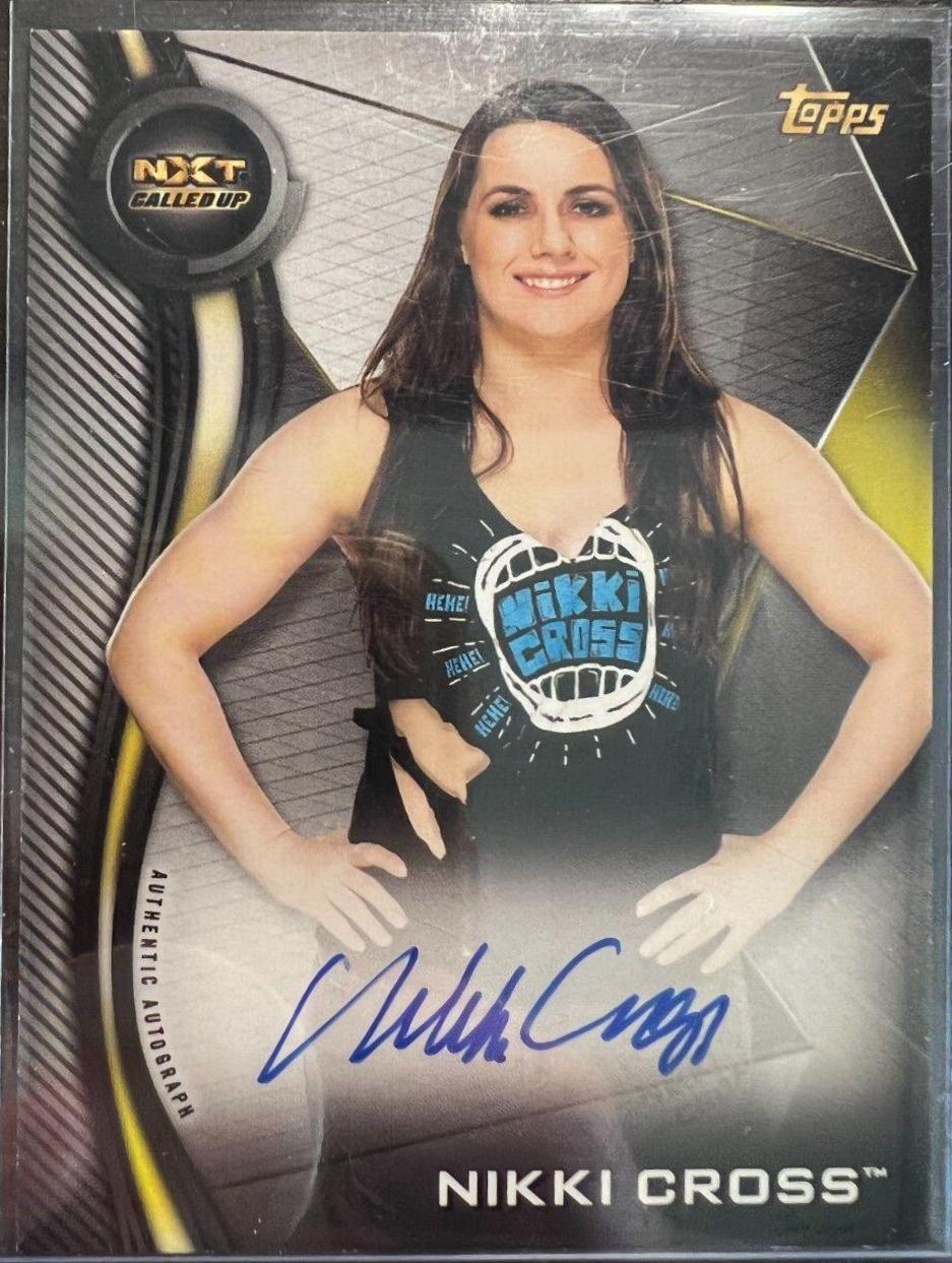 Nikki Cross #A-NC Wrestling Cards 2019 Topps WWE NXT Autographs