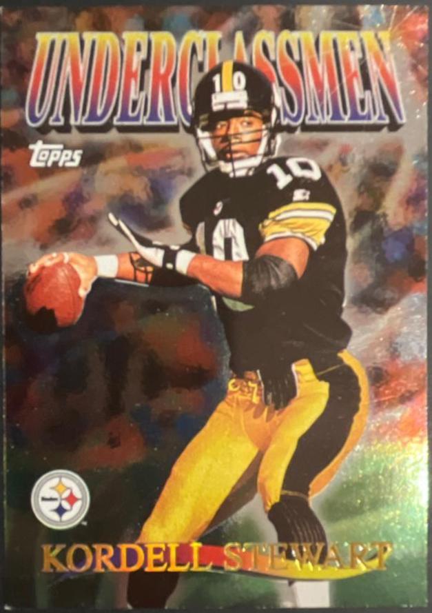 Kordell Stewart #U10 Football Cards 1997 Topps Underclassmen