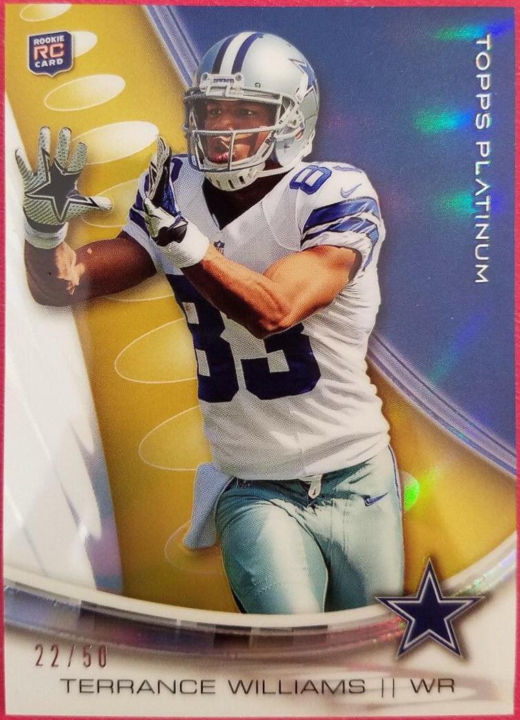 Terrance Williams #141 Football Cards 2013 Topps Platinum