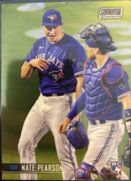 Nate Pearson #7 Baseball Cards 2021 Stadium Club Chrome