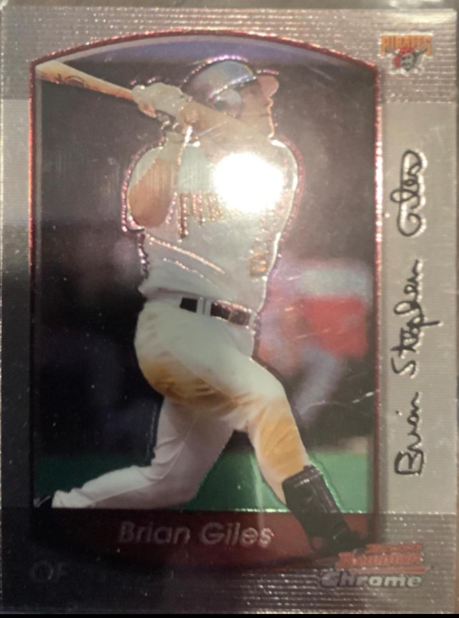 Brian Giles #8 Baseball Cards 2000 Bowman Chrome