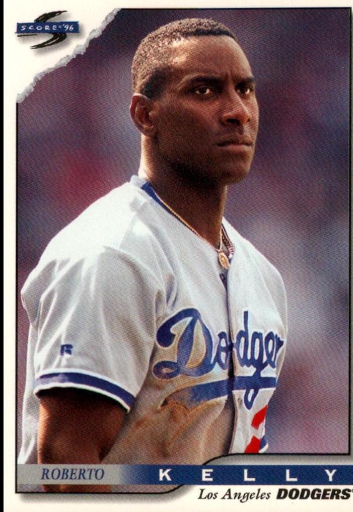 Roberto Kelly #457 Baseball Cards 1996 Score