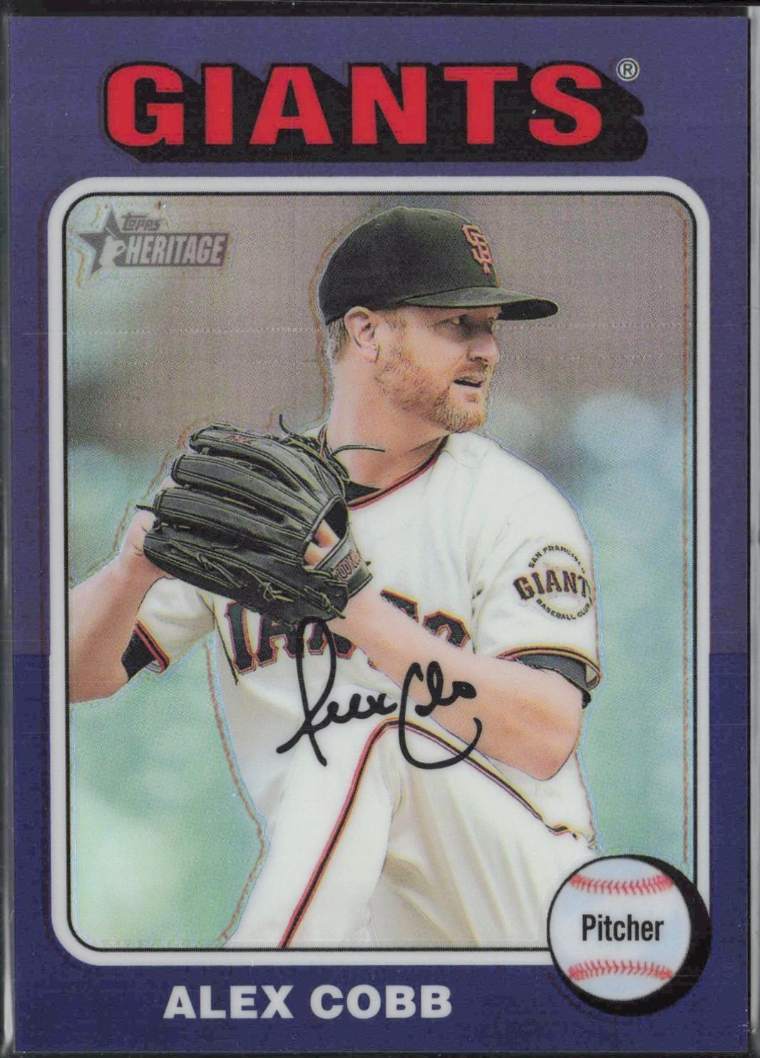 Alex Cobb [Purple Chrome] #51