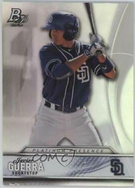Javier Guerra #PP-19 Baseball Cards 2016 Bowman Platinum Presence