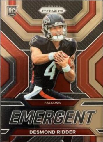 Desmond Ridder #E-2 2022 Panini Prizm Emergent Football
