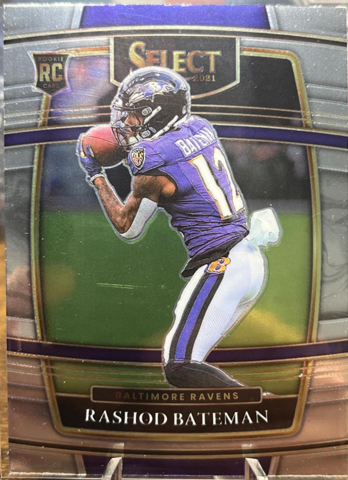 Rashod Bateman #55 Football Cards 2021 Panini Select