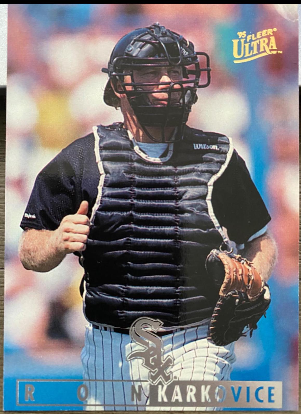 Ron Karkovice #31 Baseball Cards 1995 Ultra