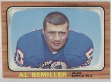 Al Bemiller #19 Football Cards 1966 Topps