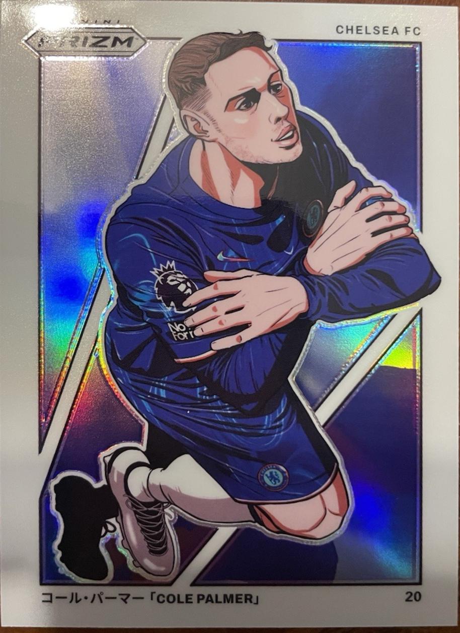 Cole Palmer #18 Soccer Cards 2024 Panini Prizm Premier League Manga