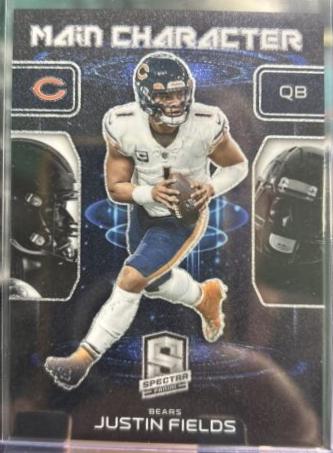 Justin Fields #8 Football Cards 2023 Panini Spectra Main Character