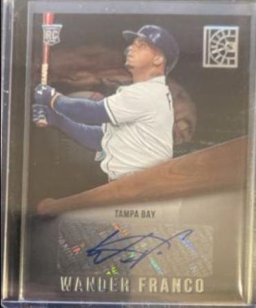Wander Franco #RA-WF 2022 Panini Capstone Baseball Rookie Autographs