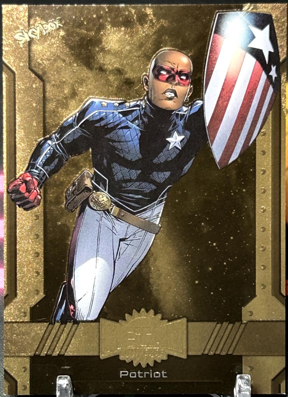 Patriot #189 2024 SkyBox Metal Universe Avengers
