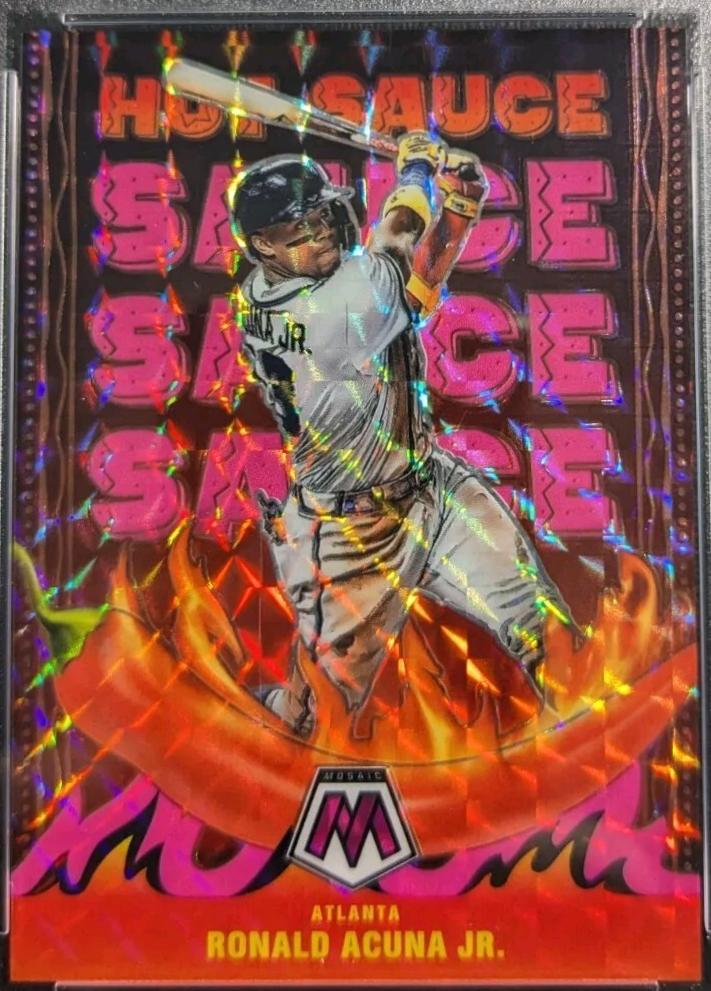 Ronald Acuna Jr. [Pink Fluorescent] #HS-4