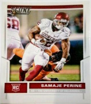 Samaje Perine #393 Football Cards 2017 Panini Score
