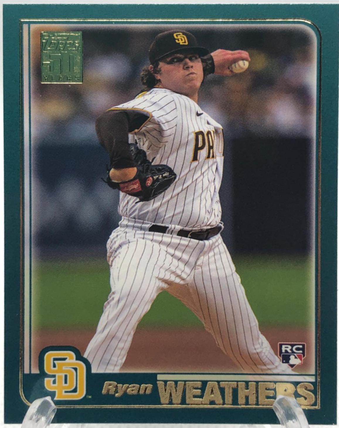Ryan Weathers #237 Baseball Cards 2021 Topps Archives
