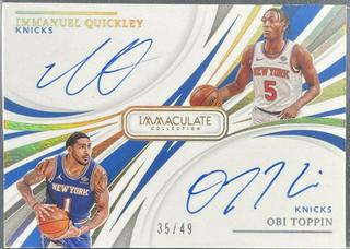 Immanuel Quickley / Obi Toppin