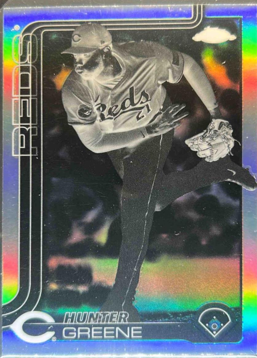 Hunter Greene [Negative] #91 Prices | 2025 Topps Chrome | Baseball